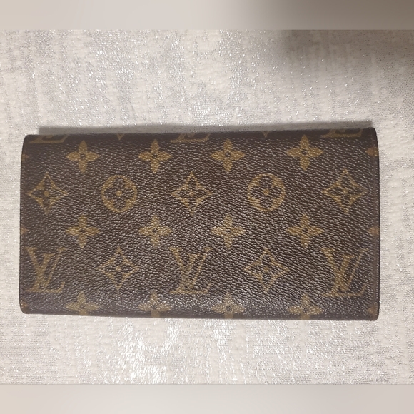 Louis Vuitton : LV Sarah Monogram Wallet - Vintage RARE - AUTHENTIC - Picture 7 of 7
